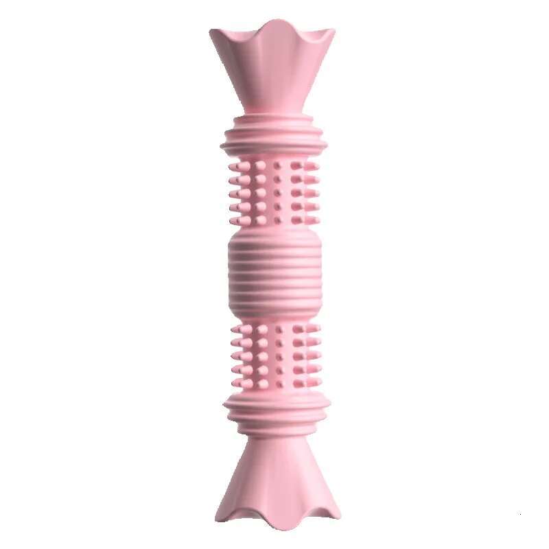 Pet Teeth Grinding Toy New Pet Chewing Candy Toy Dog Toothbrush Teeth Grinding Stick Interactive Training Dog Toy