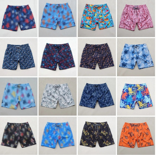Mens Casual Shorts Summer Loose Fit Men's Breathable Quick-Dry Waterproof Swim Shorts for Beach