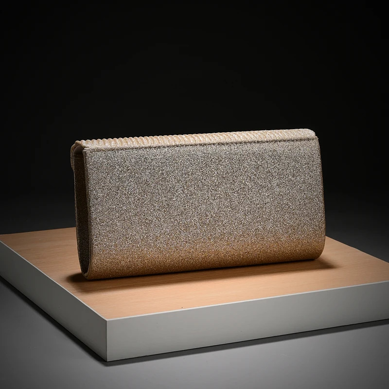 y envelope night club bag shiny grain d texture long hard shoulder wedding handbag 250326