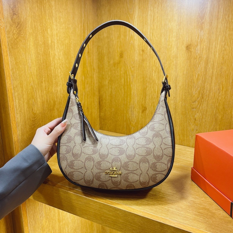 Free shipping 2025 New Designer bag Fashion Fashion print temperament Underarm bag Single shoulder crossbody bag for women