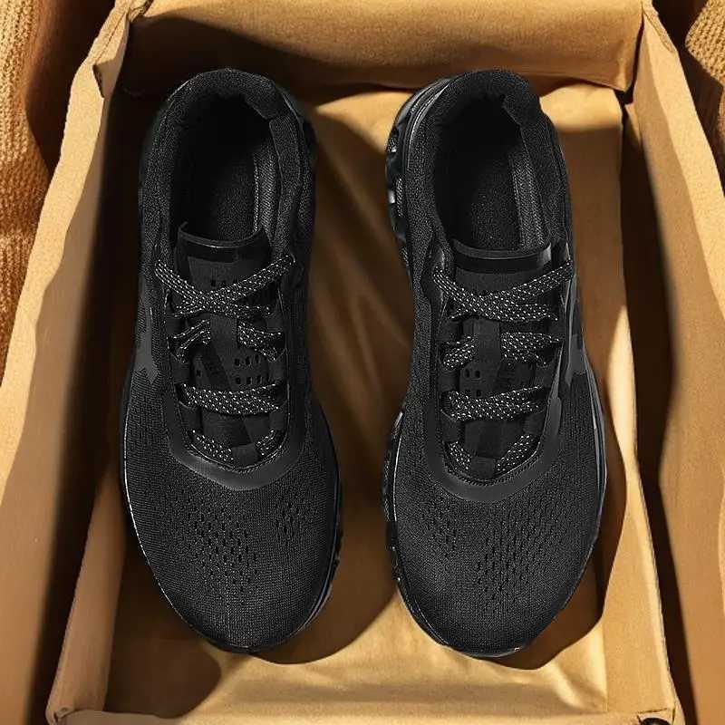 Fashionable shock-absorbing running shoes cfortable anti slip sports sneakers Z250411