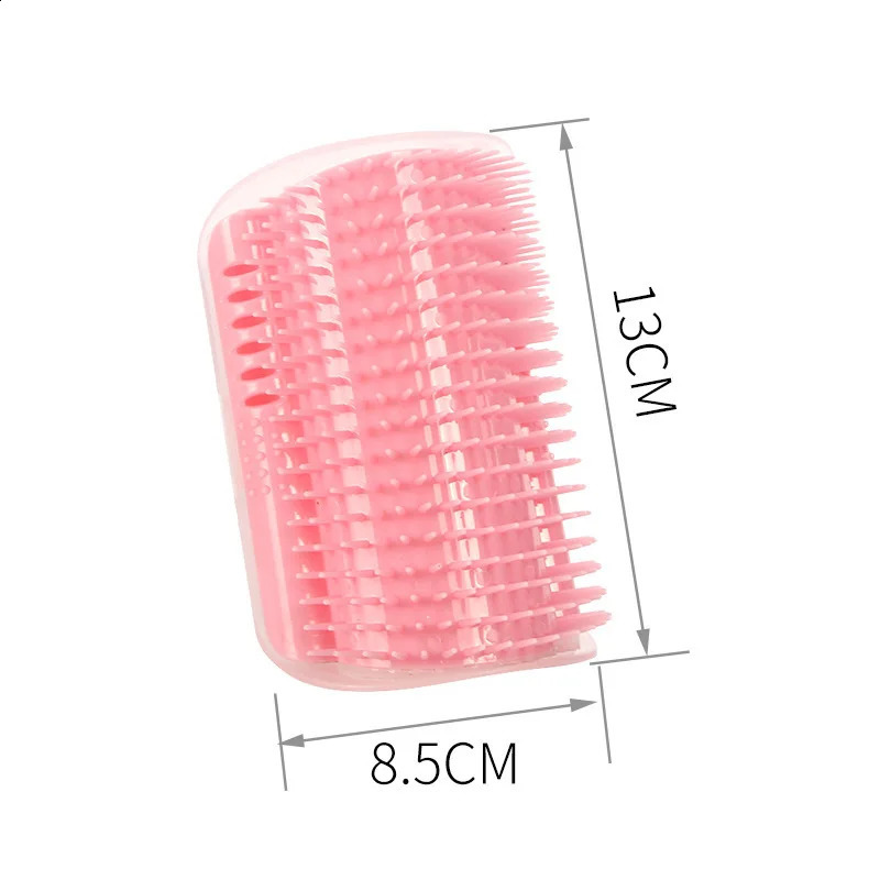 Cat brush comb cat corner massage self grooming friction pets face with tickling 250312