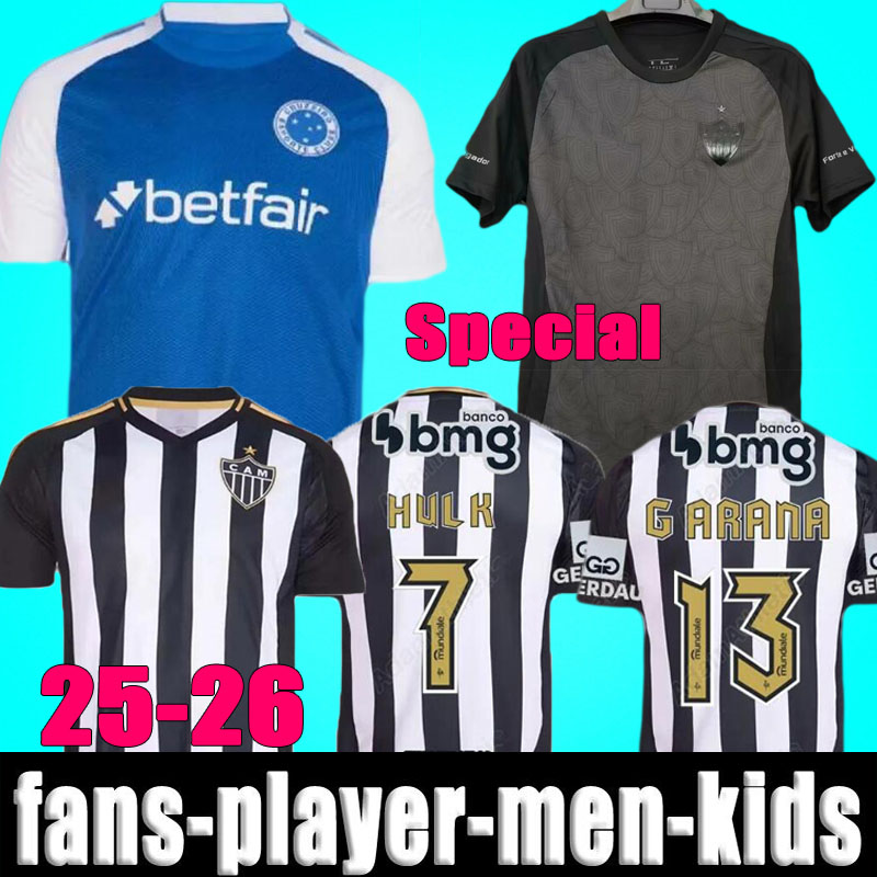 2025 2026 Atletico Mineiro Cruzeiro EC Soccer Jerseys GILBERTO M.VITAL JUSSA MACHADO 25 26 Special football men kids shirt CIFUENTES ARTHUR GOMES M.PEREIRA