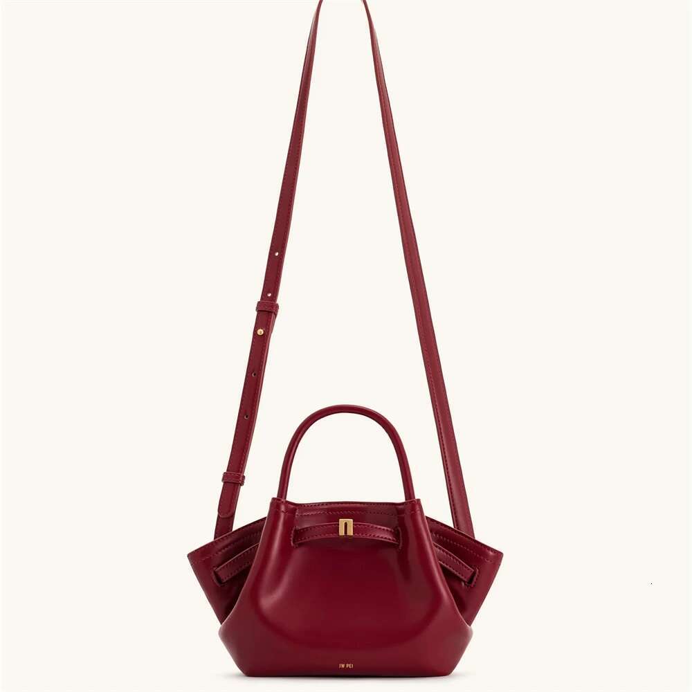 2025 New Women's Crossbody Shoulder Bury Mini Vegan Tote Handbag JW PEI Dumpg Bag High Quality Leather Wallet