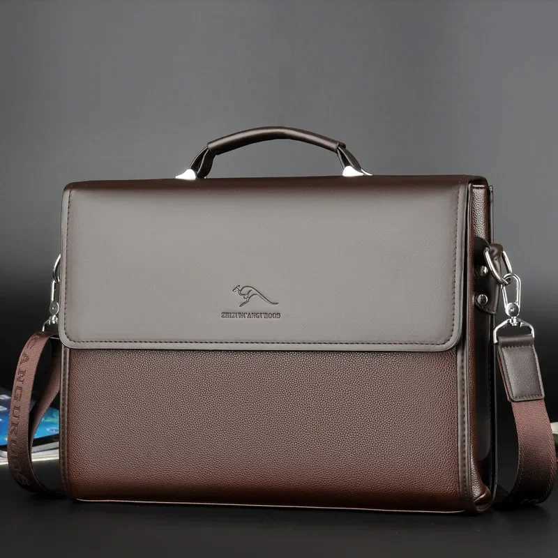 Mens Tote Pu Leather hot Briefcase Handbags for Men Large Man Laptop Bags Business M Shoder Crossbody Bag Designer Z250327