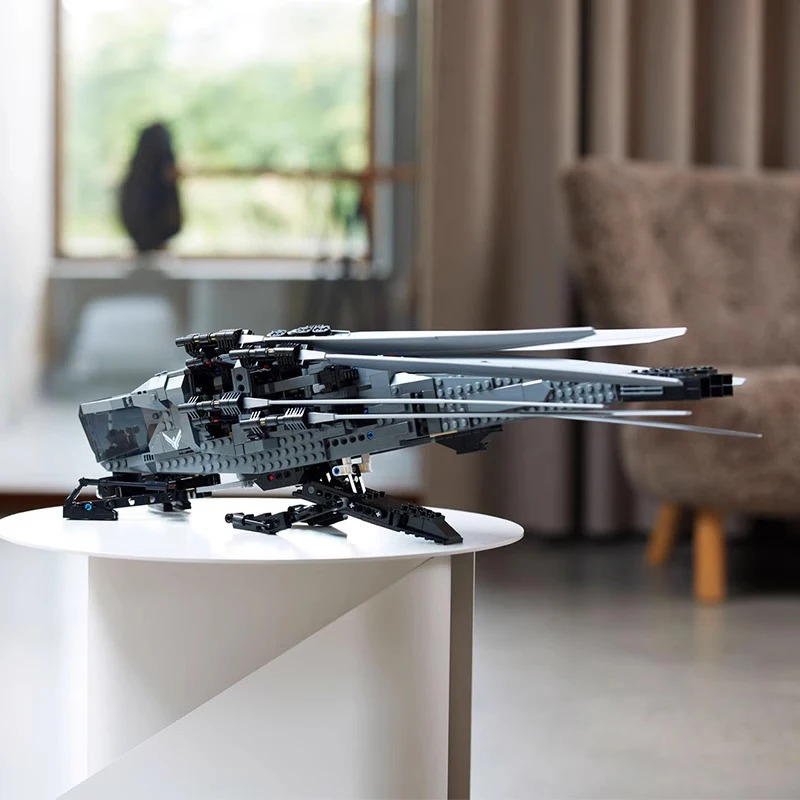 1369PCS Ideas Atreides Royal Ornithopter Helicopter Building Blocks 10327 Construction Bricks Set Toy For Children Kids 250326