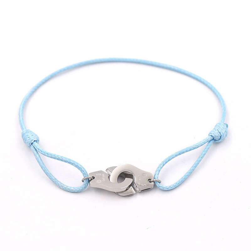 DH High Edition Gift Weaving Stretch Adjustable Men's and Women's Colored Wax Handcuffs Bracelet Non Fading Anti Sensitive Hand Rope