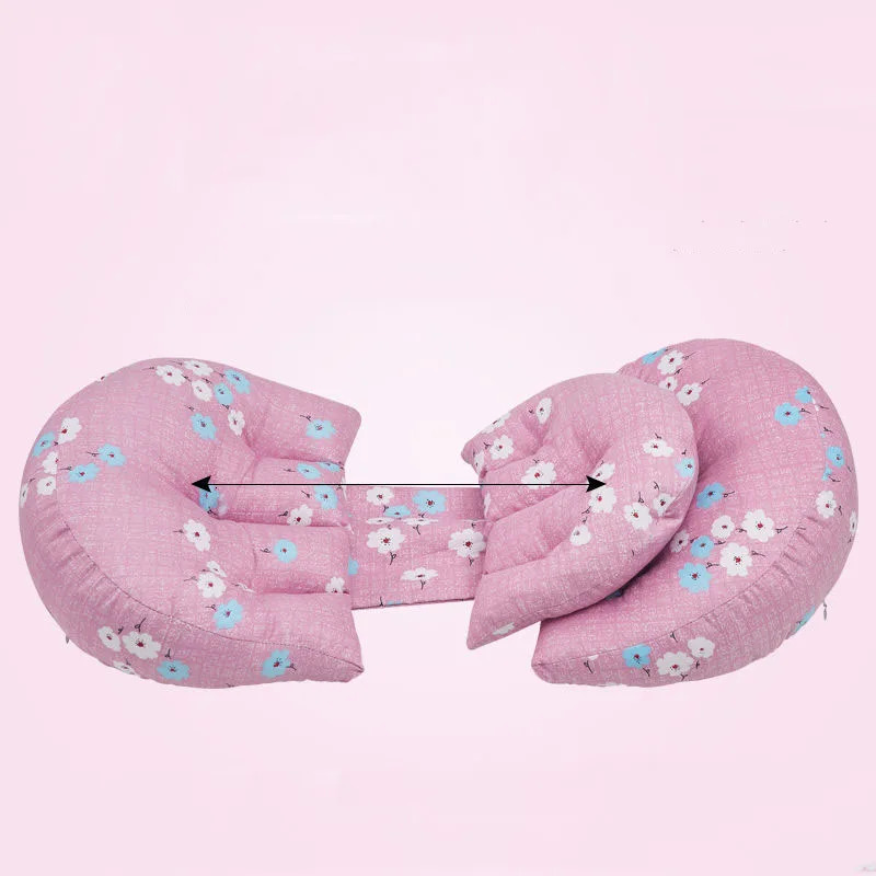 Multi-function U-shaped Pregnancy Pillow Maternity Side Sleeping Waist Belly Support Pillow Late During Pregnant Sleep Artifact 250326