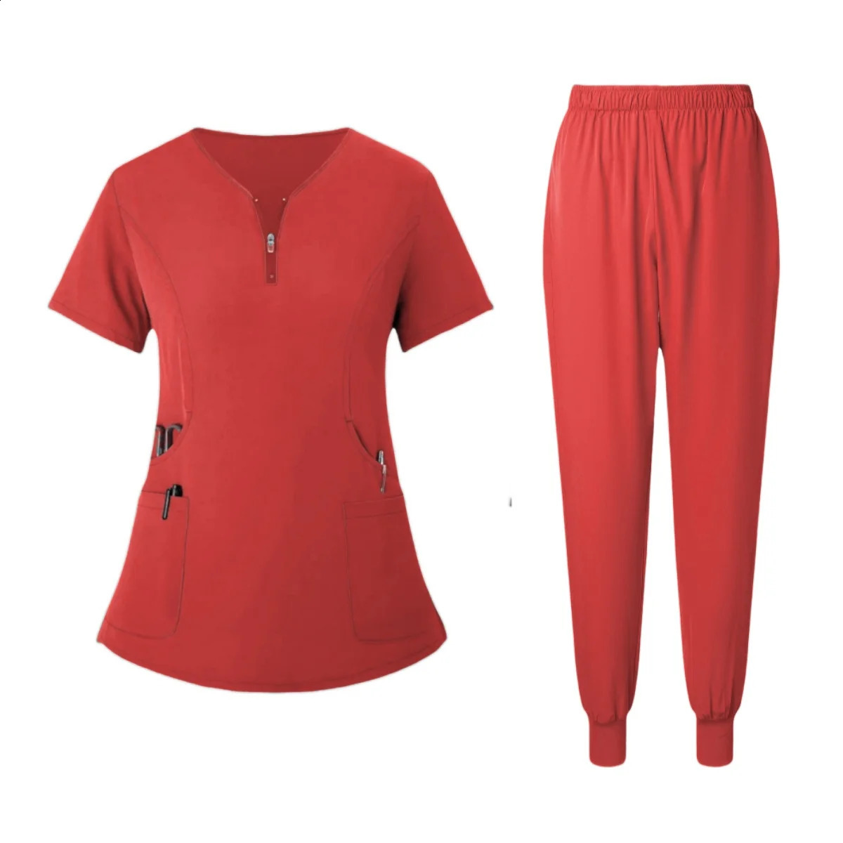 Care Beauty Salon Work Clothes Clinical ScrubPants Hydrotherapy Doctor Tuning Set Uniform Female Scrub 250326