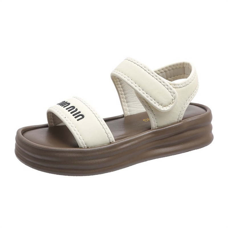 free shipping designer Sandals for woman summer breathable casual classic black beach shoes