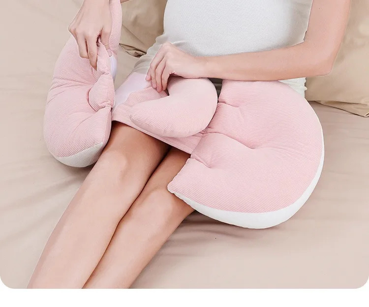 Pregnant Womens Pillow Waist Protection Side Sleeping Pillow Support Lying Pillow Special for Sleeping Pregnancy Pillow 250326