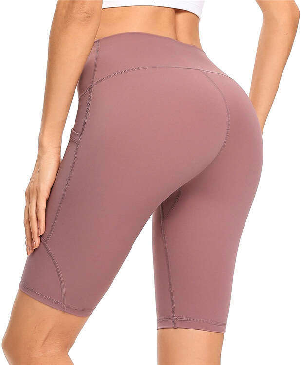 Women Yoga Pants New Solid High Waist Yoga Shorts Safety Women S Pants Underpants YJ
