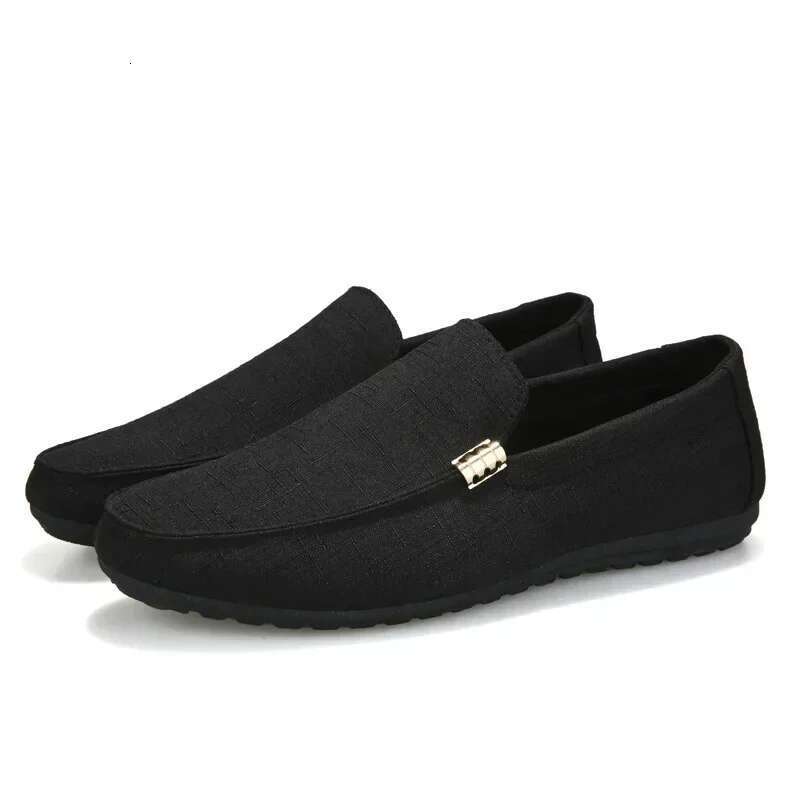 Casual Comfort Men Denim Male Shoes Adult Footwear New Loafers Canvas Sneakers Driving