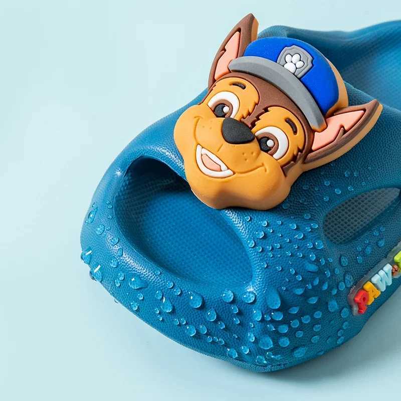 Slipper PAW PATROKids Cartoon Dog Hole Shoes Baby Indoor and Outdoor Sandals Boys and Girls Home High Heels Packaging Anti slip and Wear resistant Sli