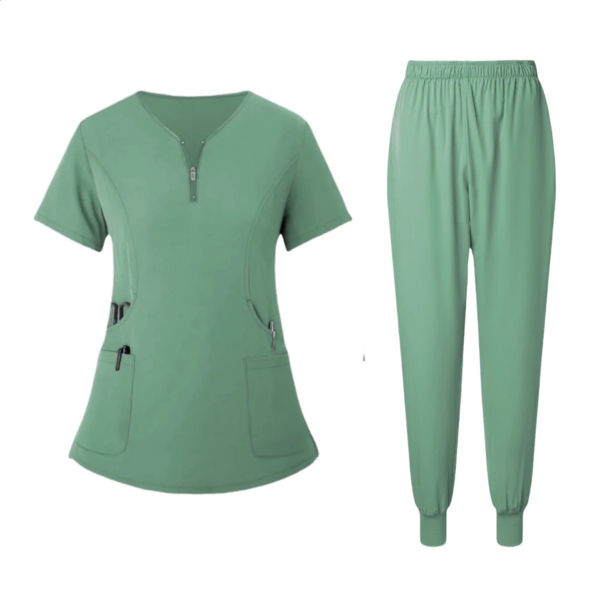 Care Beauty Salon Work Clothes Clinical ScrubPants Hydrotherapy Doctor Tuning Set Uniform Female Scrub 250326