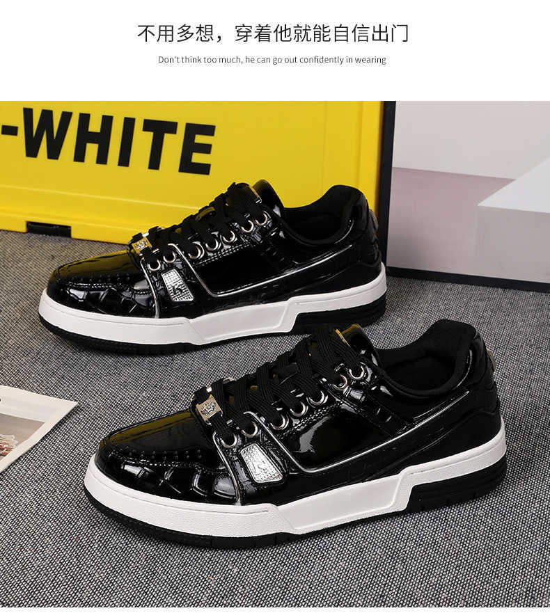 2025 Brand sneakers High top leather letter printed high-end gold White sneakers Fashion casual shoes Sports running basketball shoes Men's sneak