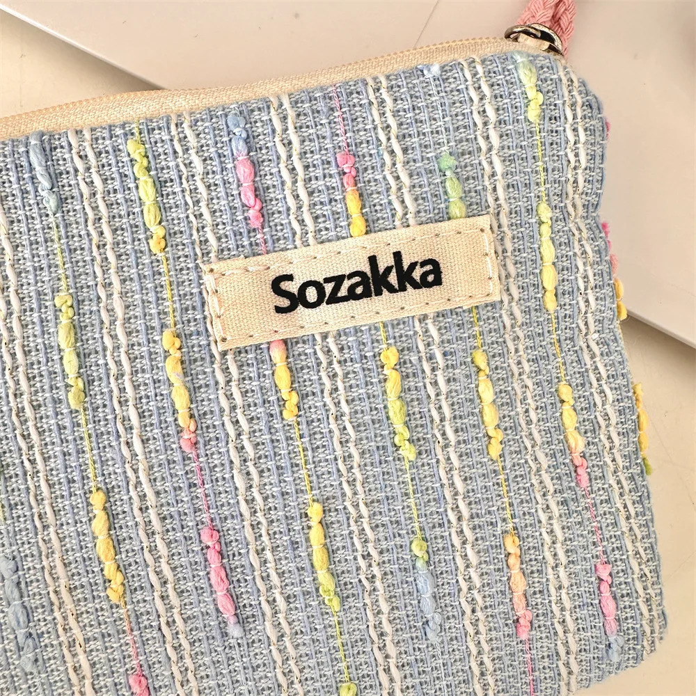 Kawaii Small Travel Cosmetics Lipstick Earplugs Data Cable Storage Bag Wallet Womens Portable Mini Makeup Handbag 250326