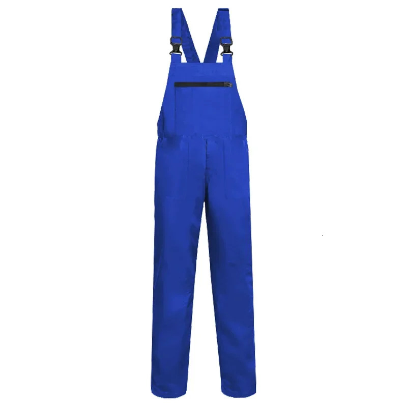 100% cotton bib cover mens workwear plus size M5XL protective sleeveless pants 250326