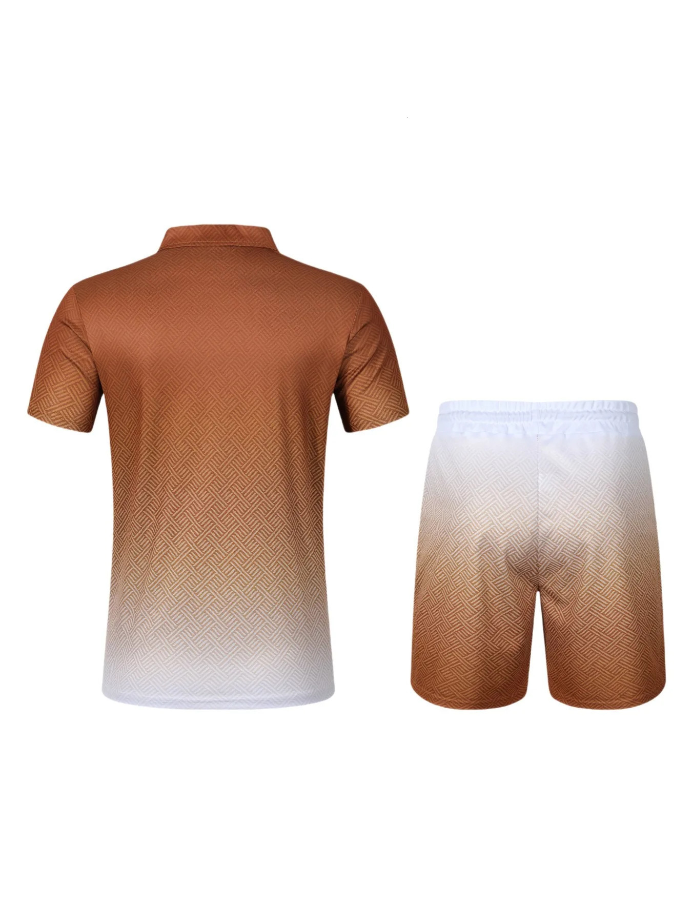 Mens Beach Shorts Two piece Sports and Leisure Summer Set 250327