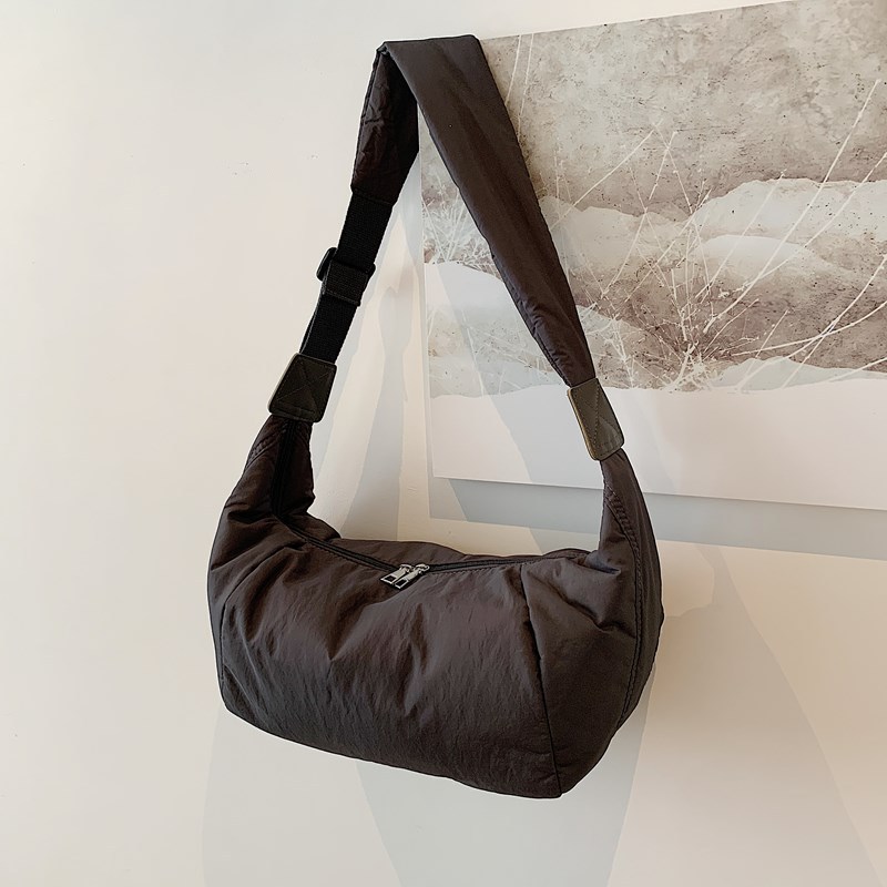 Fashion about dumpling bag female new all-in-one underarm bag leisure canvas bag crossbody single shoulder 2025