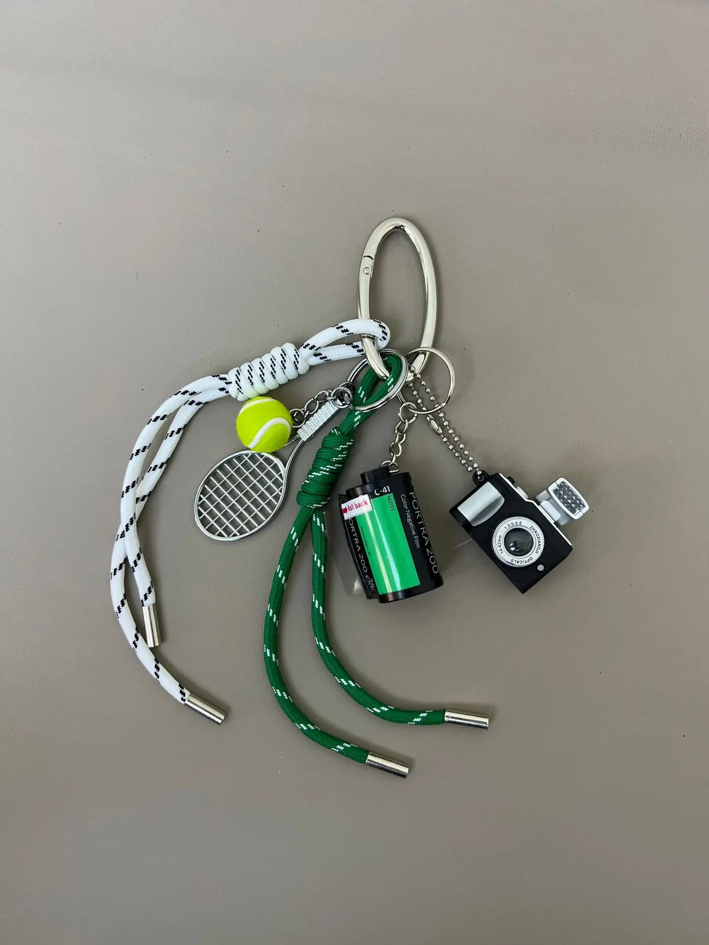 Bag Accessories Rope Hanging Accessories DIY Personalized keychain Cartoon Pattern Mi Series Sausage Dog Animal Charm Bag250325