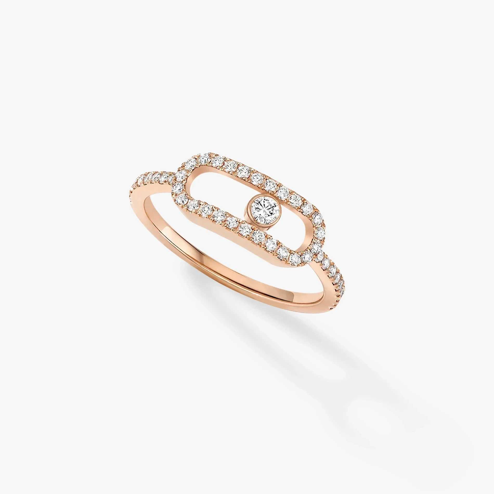 925 Sterling Silver Brillant Full Diamond 1 Diamond Rings Mica Femmes Bijoux De Luxe Marque Retro Style PartyXJ250327