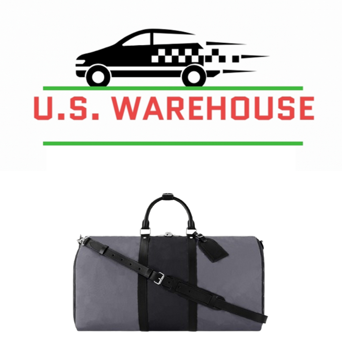 45cm and 50cm Designer Duffel bag Classic Travel luggage for men leather Large capacity handbag totes shoulder Bags mens womens Duffle vacation travel bag