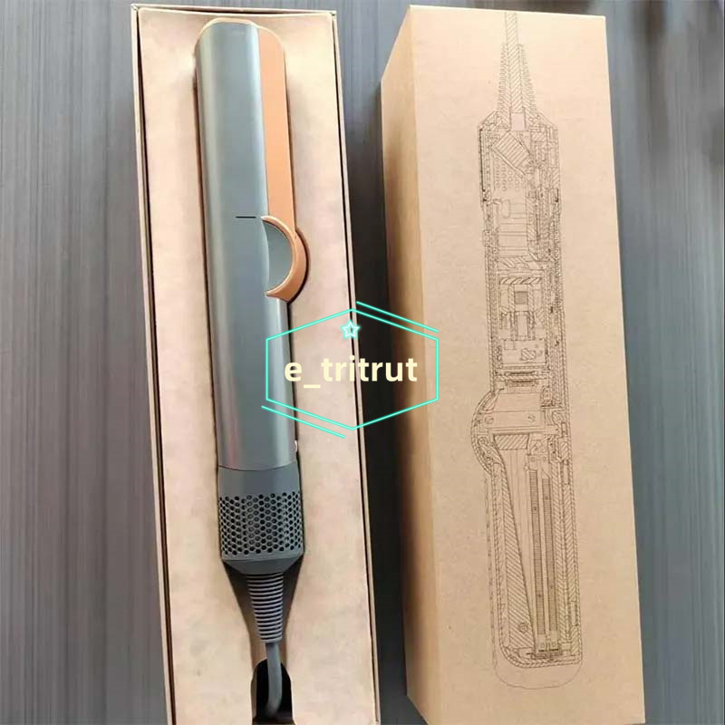 Top Quality Wired Hair Straightener curler Styling Tool EU US UK Plug Design Straighten Hair Salon Styling Fashion Women Curling Tool Hair Curlers Air
