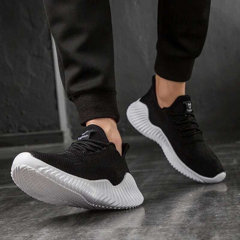 Fashion Shoes White Mens Sneakers Outdoor Breathable Men Casual Big Size Summer Lightweigh Man Tenis Shoe