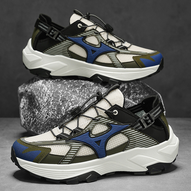 Spring and summer fashion new men's large size 46 casual shoes outdoor mountain wear breathable mountaineering shoes all comfortable sports shoes