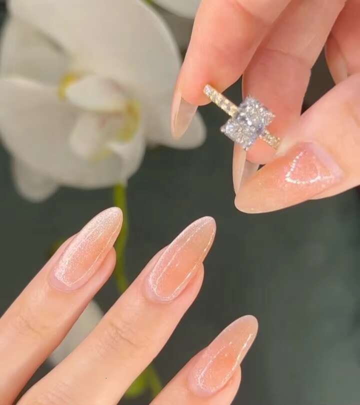 Wedding Jewelry Engagement Ring 10K 14K Soild Gold VVS D Color IGI Certificated 1.7CT Radiant Cut CVD Lab Diamond Ring