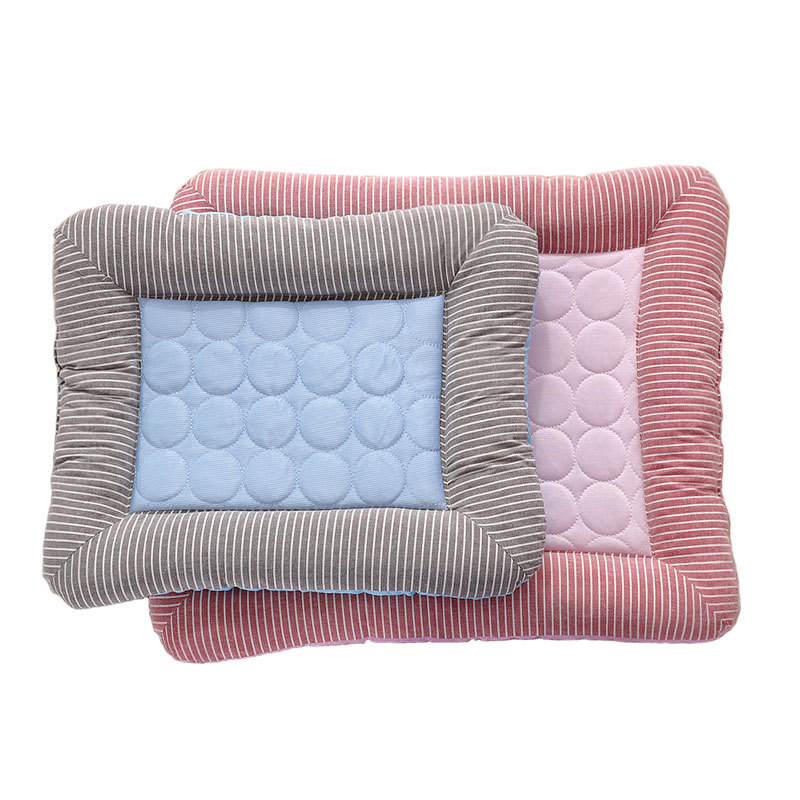 Summer Breathable Dog Cooling Mat Eco-friendly Washable Puppy Dog Beds For Medium Small Dogs Sleeping Pet Mattress