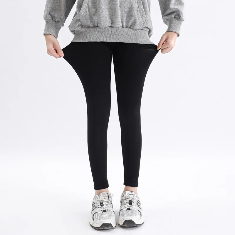 Girls legs spring summer style 95 cotton womens baby elastic pants childrens ultrathin outer 250325