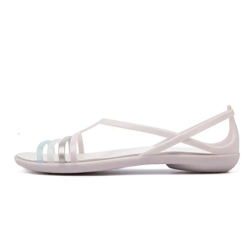 Jelly Women Flat Sandals Fashion Outdoor Casual Non-slip Beach Shoes Sandalias De Mujer