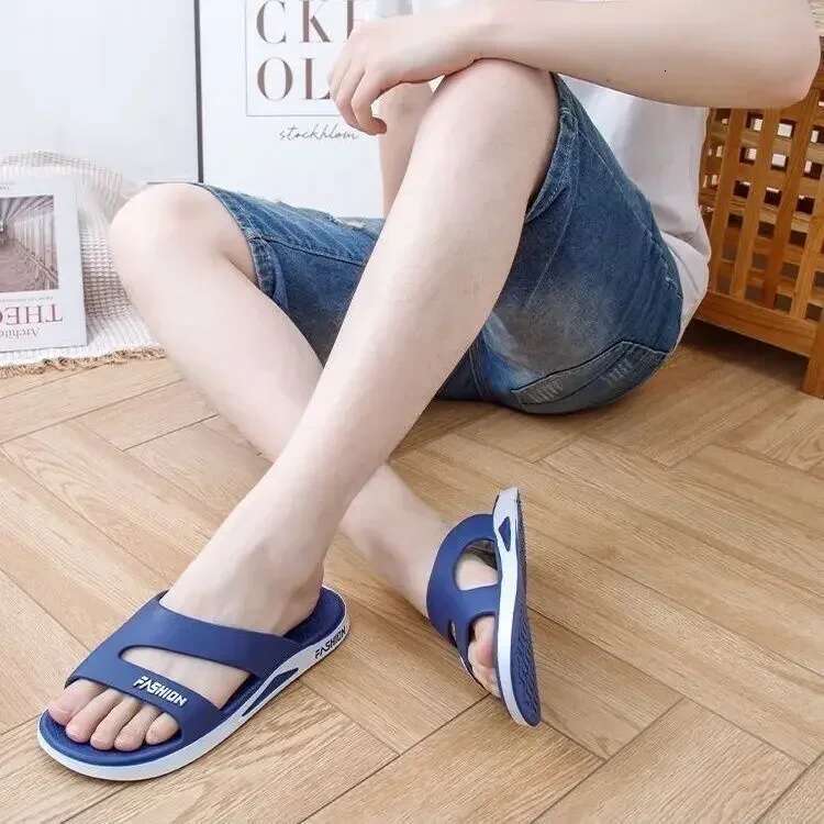 Shower Room External Wear Bathroom Deodorant Wear-resistant Indoor Home Beach Cool Slippers Quick Drying Non-slip