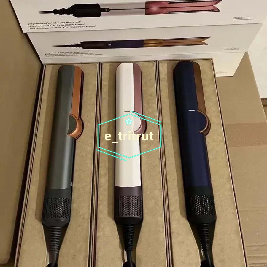 Top Quality Wired Hair Straightener curler Styling Tool EU US UK Plug Design Straighten Hair Salon Styling Fashion Women Curling Tool Hair Curlers Air