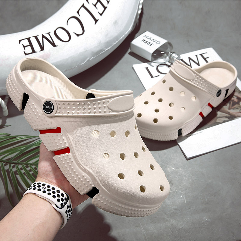 hot new free shipping designer Sandals for woman and men summer breathable Unisex Flat black beach shoes dh1702150