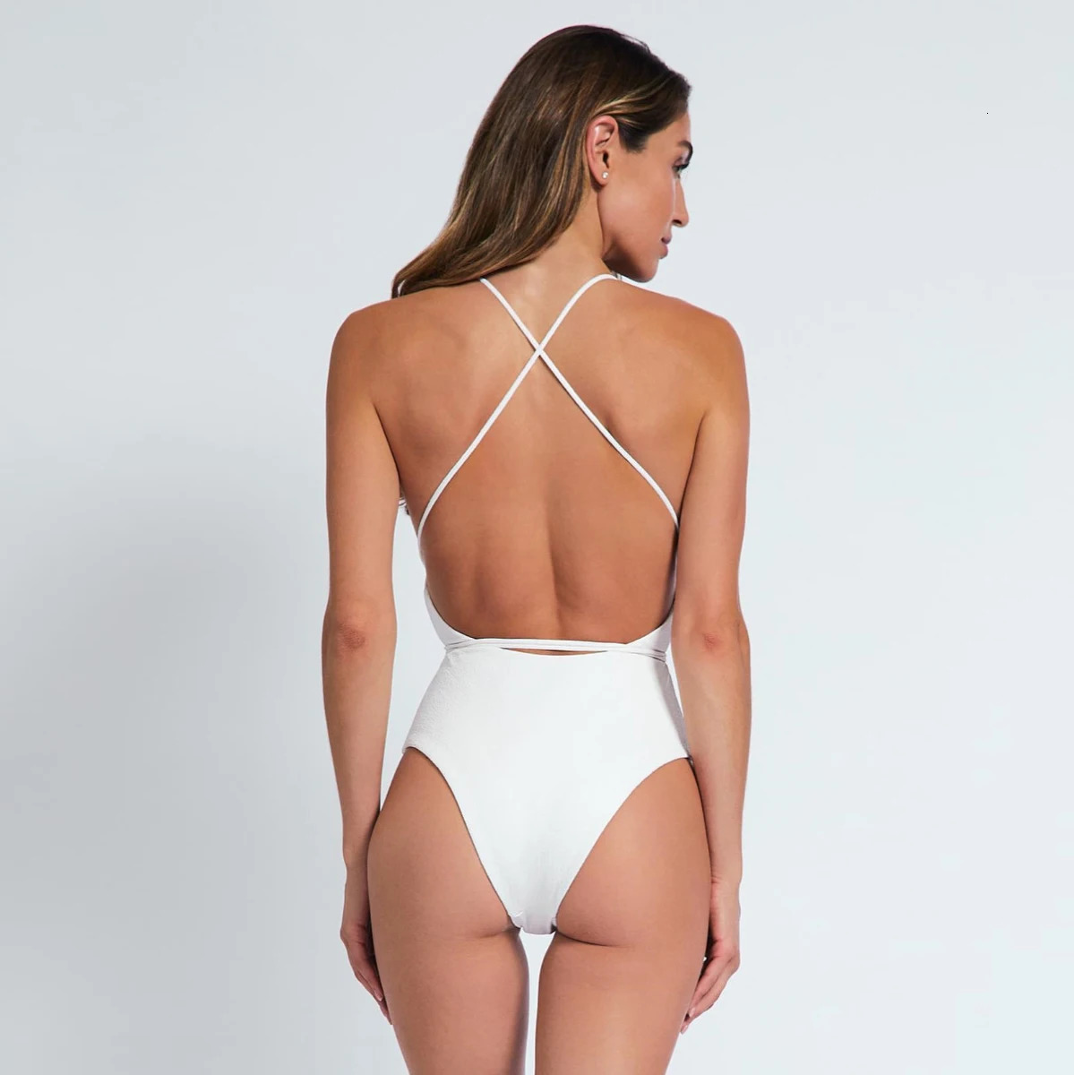 sexy onepiece swimsuit closed womens push up 250327
