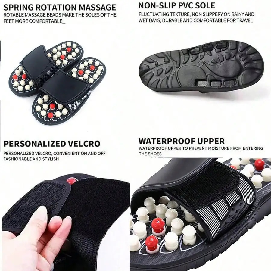 Foot massage slider foot reflexion Moxibustion massage machine walking shoes 250324