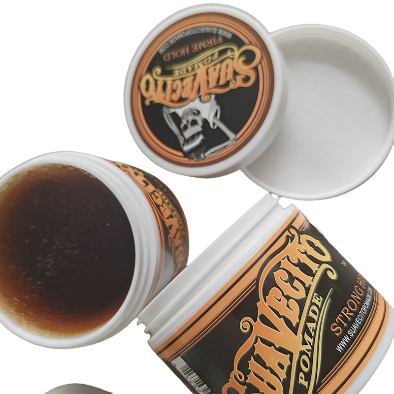 High quality! Suavecito Pomade Hair Gel Style firme hold Pomades Waxes Strong hold restoring ancient ways big skeleton hair oil wax