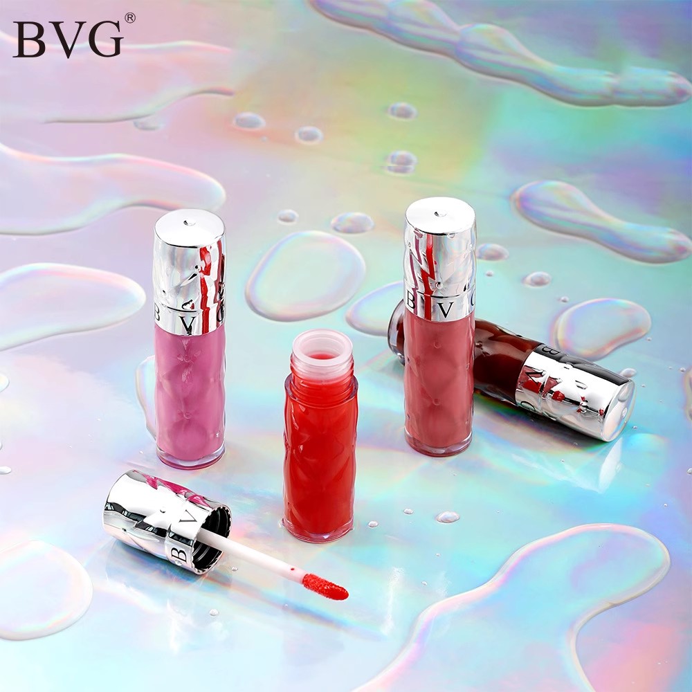 Moisturizing glass lip gloss set, lip gloss, mirror finish lipstick, non stick, non fading cup
