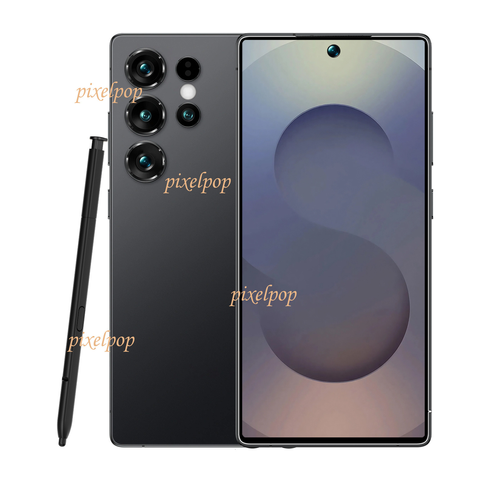 S25 Ultra7.3 "incell screen 2+16G Android 11.0 smartphone Cell Phones Unlock Touch Screen Phone Androids Camera Telephone HD Display Face Recogni