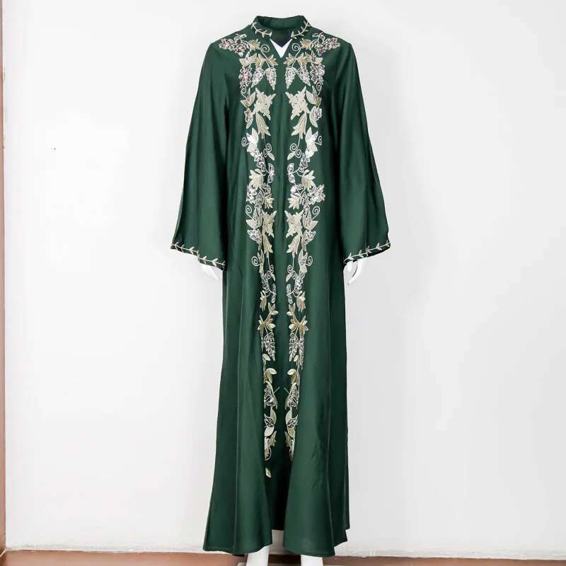Dongdumaoyi Midden Eastabaya Arabische Lange Gewaad Dameskleding Borduren Moslim Dubai Abaya Avondjurk W