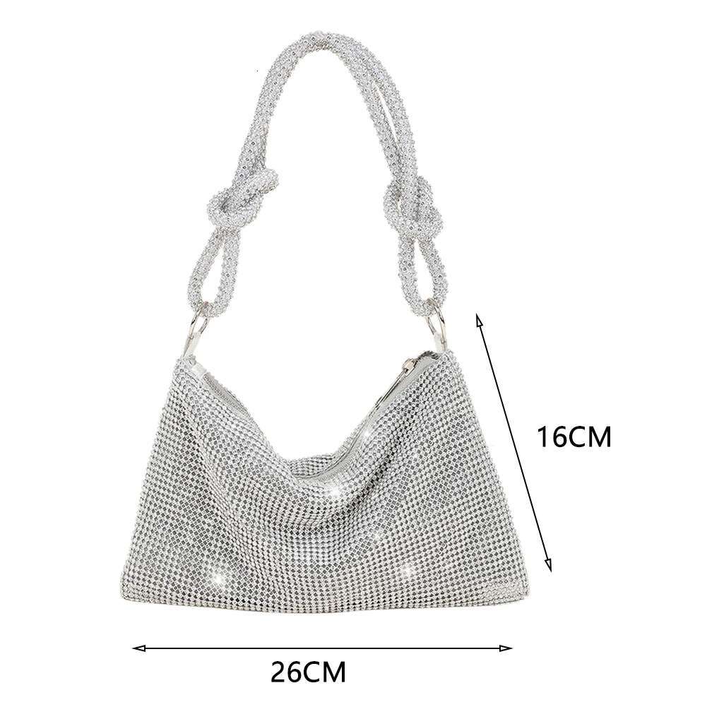 Glitter Bg,Shiny Elegant And Fashionable Envelope Clutch Bag, Party Wedding Handbag For Women Dinner Bag