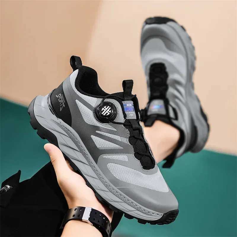 New mens sports shoes breathable sports short and fat running shoes fashionable street style walking sports shoes trend basketball shoes Y250325