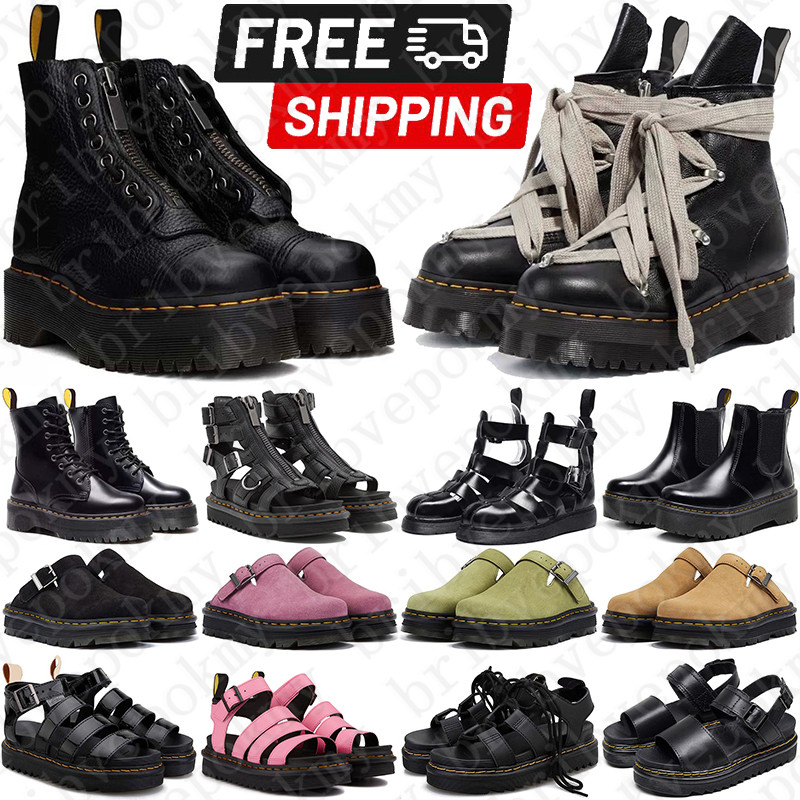 Free Shipping Designer boots drs doc martins martene marteen sandals shoes martine matens for mens womens booties sneakers Bottom over the knee snow boot