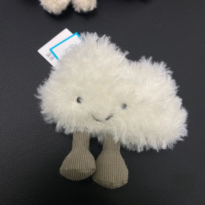 Fun Marshmallow Keychain Cotton Candy Two Tone Cute Soft Two Tone Keychain Bag Pendant Accessories Dolls Pendant Xmas Gifts250325