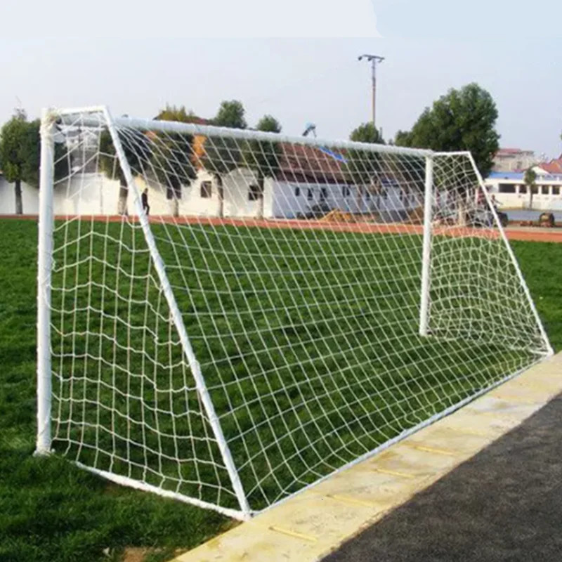 Top Quality Soccer Goal Mesh Net Football Soccer Goal Post Net For Sports Training Match Replace Children Kid Gift 1.8X1.2M 3X2M 250326