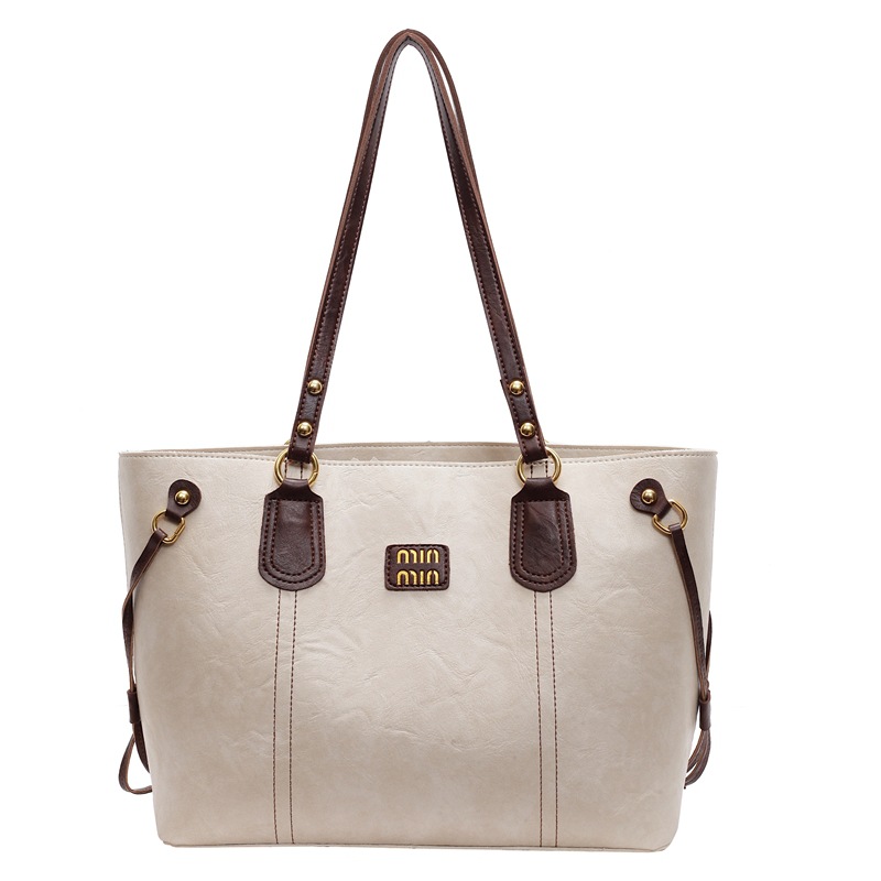 Women's handbag new simple retro large capacity armpit Tote bag women's fashion casual single shoulder crossbody 2025