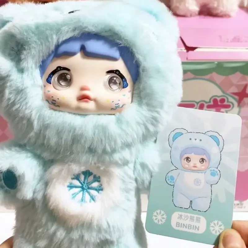 Nommi Lovelines Never End series cute blind box vinyl doll mysterious toy Kawaii Nommi pendant desktop decoration surprise gift X250327
